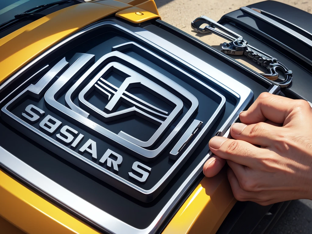 create logo, keychain, automotive