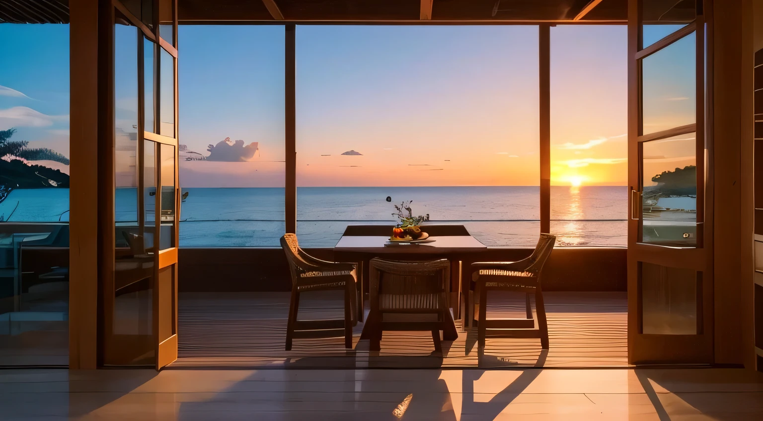 Calm Sunrise Soft Melodic Acoustic Jazz Tropical Zen kitchen room Floating Cocktail Gentle Chill