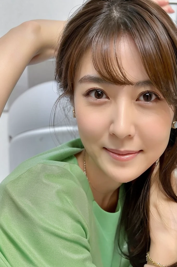 ((Highest quality)), ((masterpiece)), (detailed),Perfect Face,Japanese,Mature Woman,Upper Body
