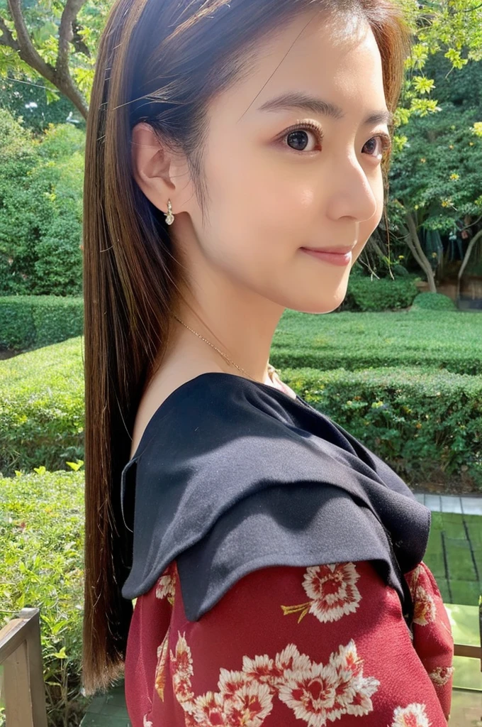 ((Highest quality)), ((masterpiece)), (detailed),Perfect Face,Japanese,Mature Woman,Upper Body