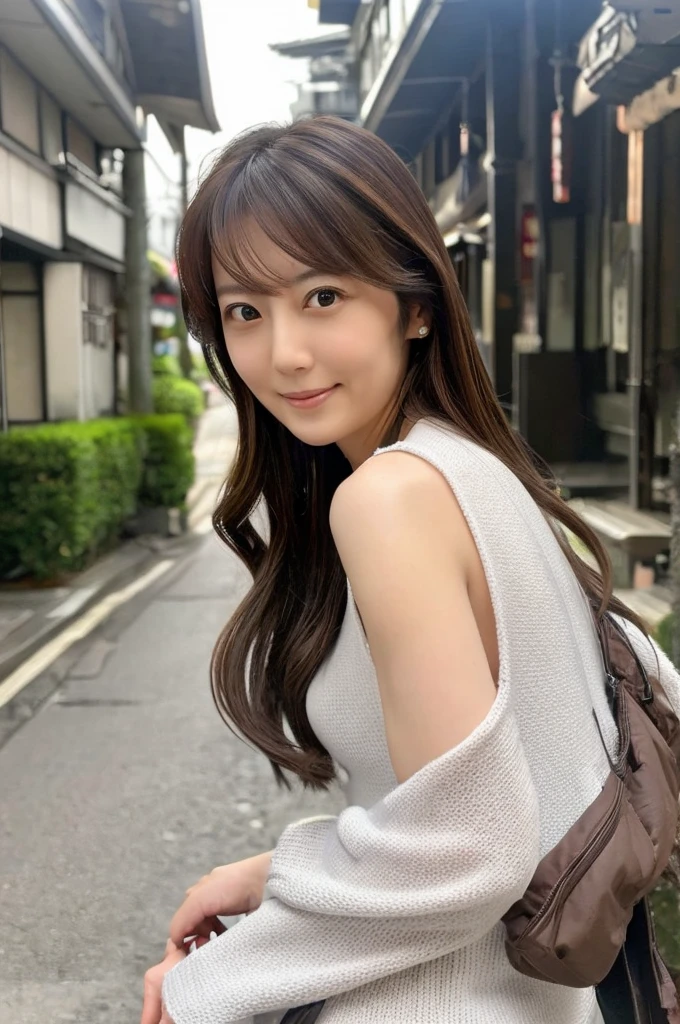 ((Highest quality)), ((masterpiece)), (detailed),Perfect Face,Japanese,Mature Woman,Upper Body