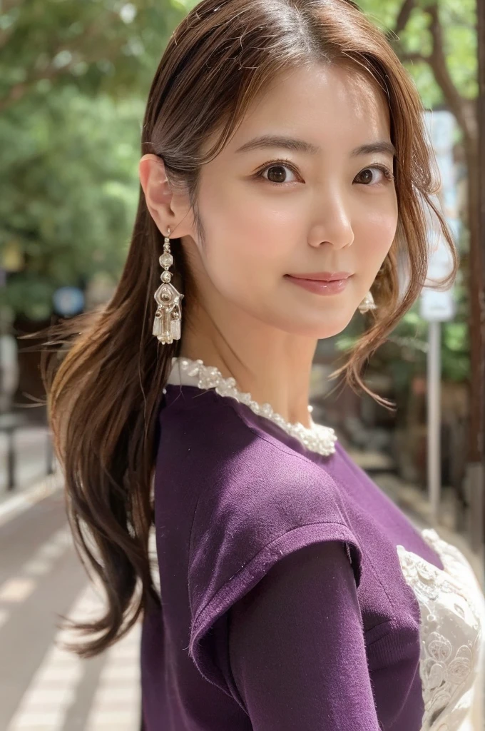((Highest quality)), ((masterpiece)), (detailed),Perfect Face,Japanese,Mature Woman,Upper Body