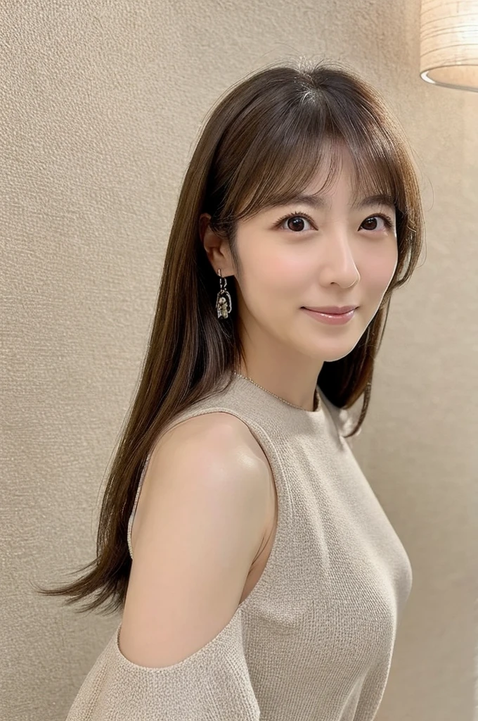 ((Highest quality)), ((masterpiece)), (detailed),Perfect Face,Japanese,Mature Woman,Upper Body