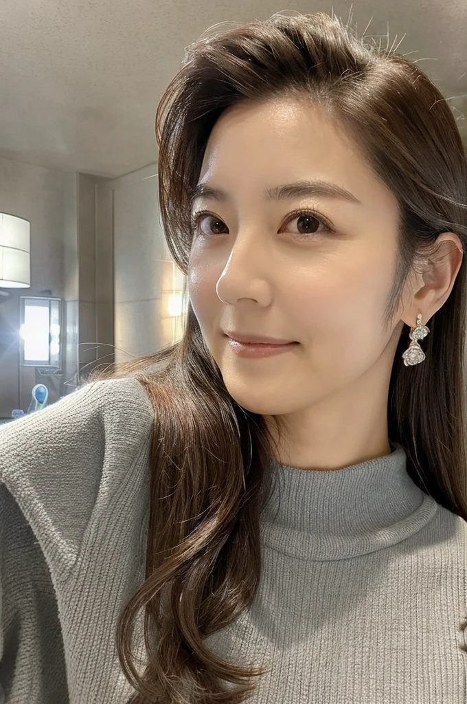 ((Highest quality)), ((masterpiece)), (detailed),Perfect Face,Japanese,Mature Woman,Upper Body