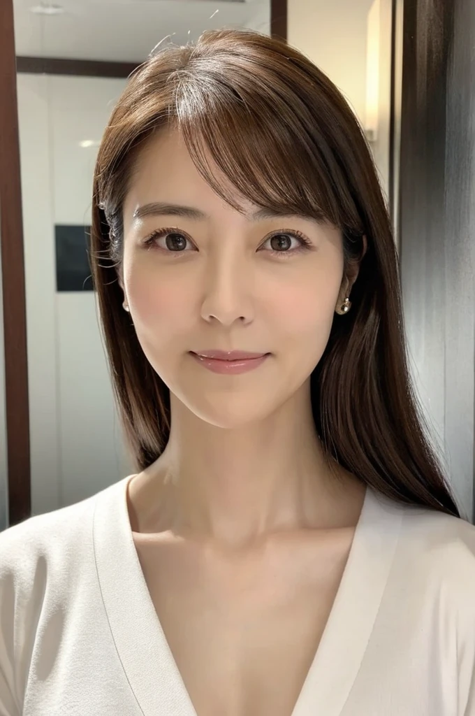 ((Highest quality)), ((masterpiece)), (detailed),Perfect Face,Japanese,Mature Woman,Upper Body