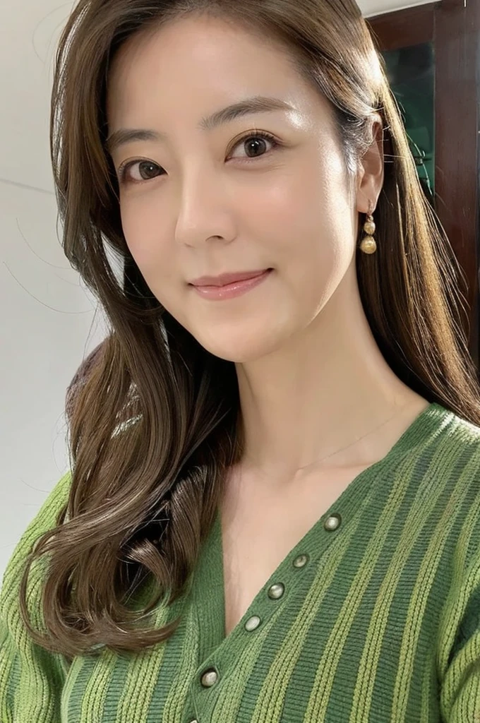 ((Highest quality)), ((masterpiece)), (detailed),Perfect Face,Japanese,Mature Woman,Upper Body