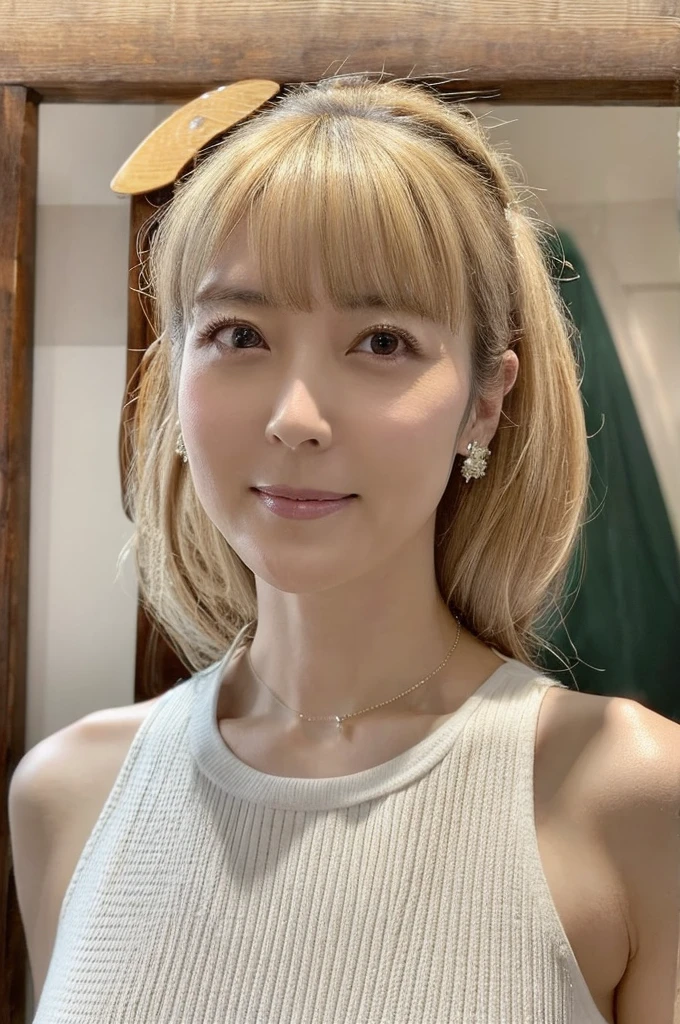 ((Highest quality)), ((masterpiece)), (detailed),Perfect Face,Japanese,Mature Woman,Upper Body