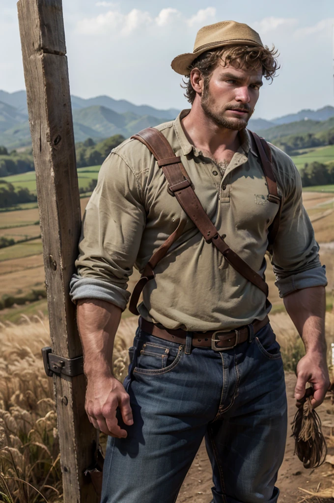 The sturdy farmer