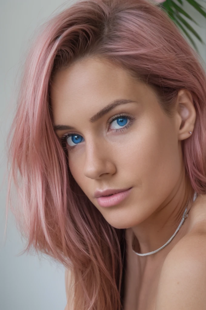 19 year old female, Pink hair, Masterpiece, Realistic, Well formed visual, High quality, Clean clothes, Slender body, Innocent face, Naturally wavy hair, Blue eyes, High resolution, Best quality, Intricate details, Very detailed, Sharp focus, Detailed skin, Realistic skin texture, Texture, Detailed Eyes, Professional, 4k, Charming Smile, Shot on Canon, 85mm, shallow depth of field, Kodak Vision Color, Perfectly aligned body, Very detailed, Photo_\(Ultra\), PhotoRealistisch, Realistic, Post-processing, Maximum Detail, Roughness, Real Life, Ultrarealistic, Photorealism, Photography, 8k UHD, Photography, hairy pussy, beautiful genitals, best rear view, bent over doggy style, very realistic, like real female
