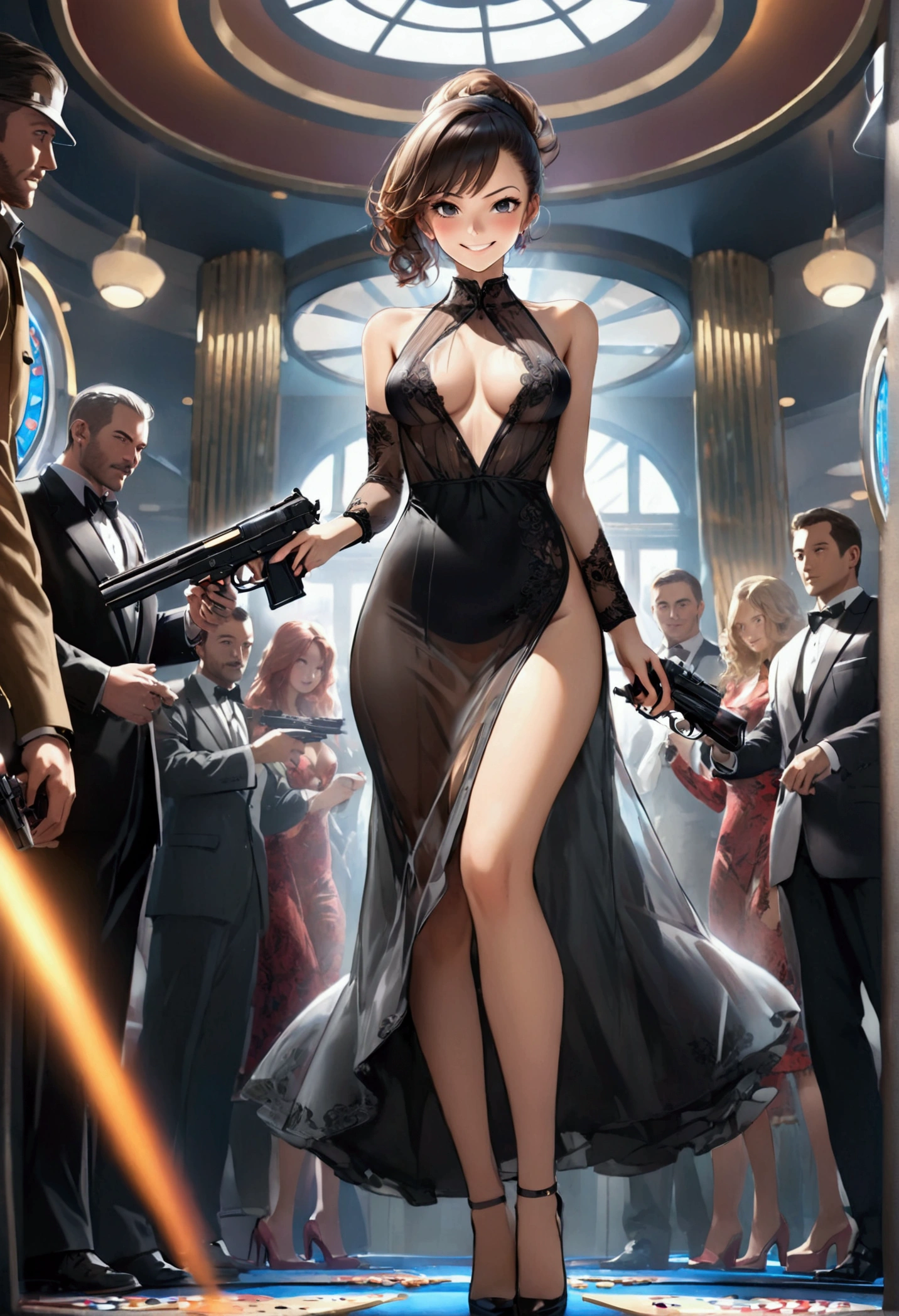 Moira MacTaggert (rose byrne) from X-Men First Class dancing in a nightclub in sexy black lingerie and panties
