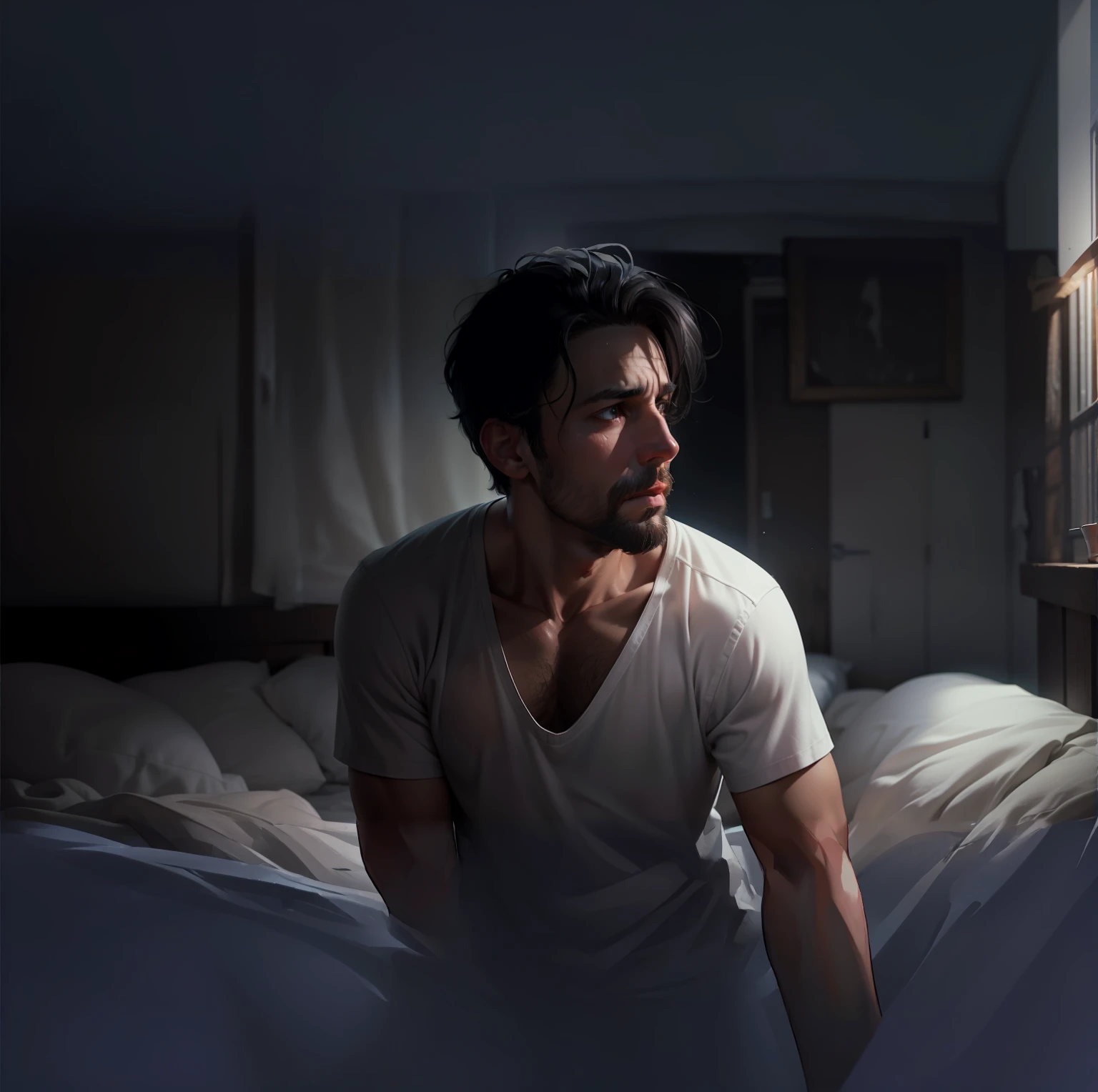 Complement the room scene,Above is the room scene,Below is the quilt