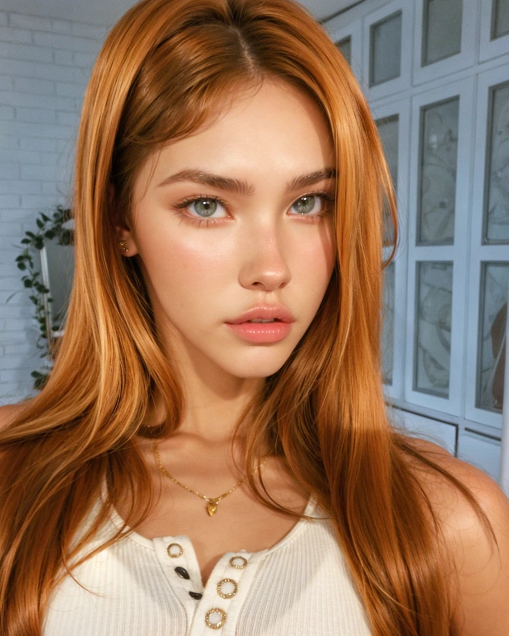 blonde woman with long hair and piercings posing for a photo, with white long hair, with long white hair, perfect white haired girl, ava max, tifa lockhart with white hair, pale porcelain white skin, anime girl in real life, with white hair, extremely light blonde hair, very light blonde hair, with long blonde hair, her hair is white