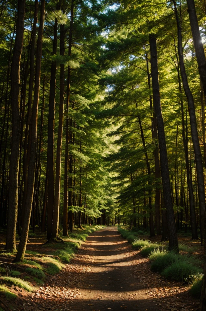 forest light path 