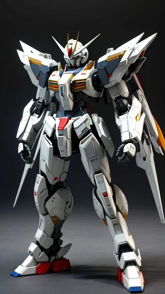 A humanoid robot that is almost Gundam-like but not quite.。Heroically、In the style of Hajime Katoki