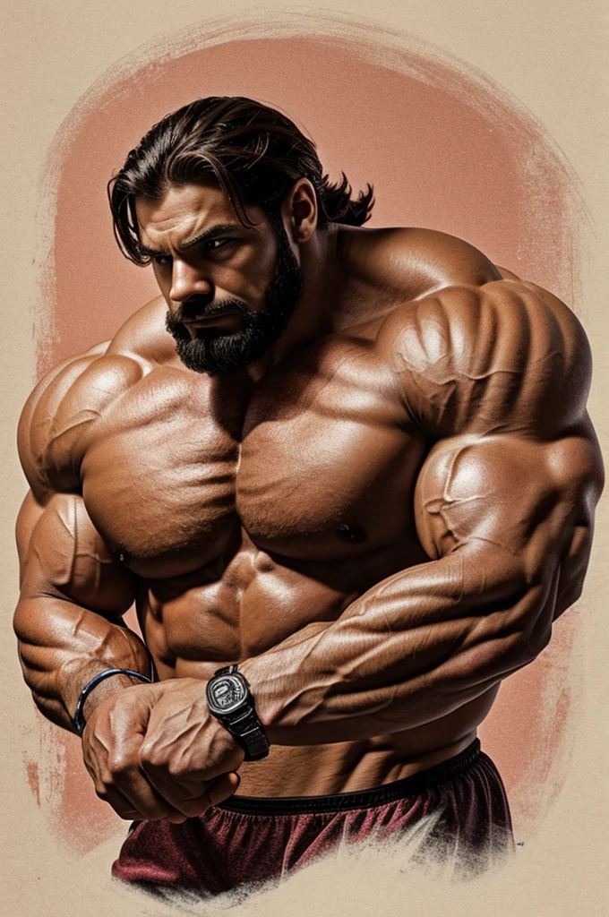 A muscular Kirby