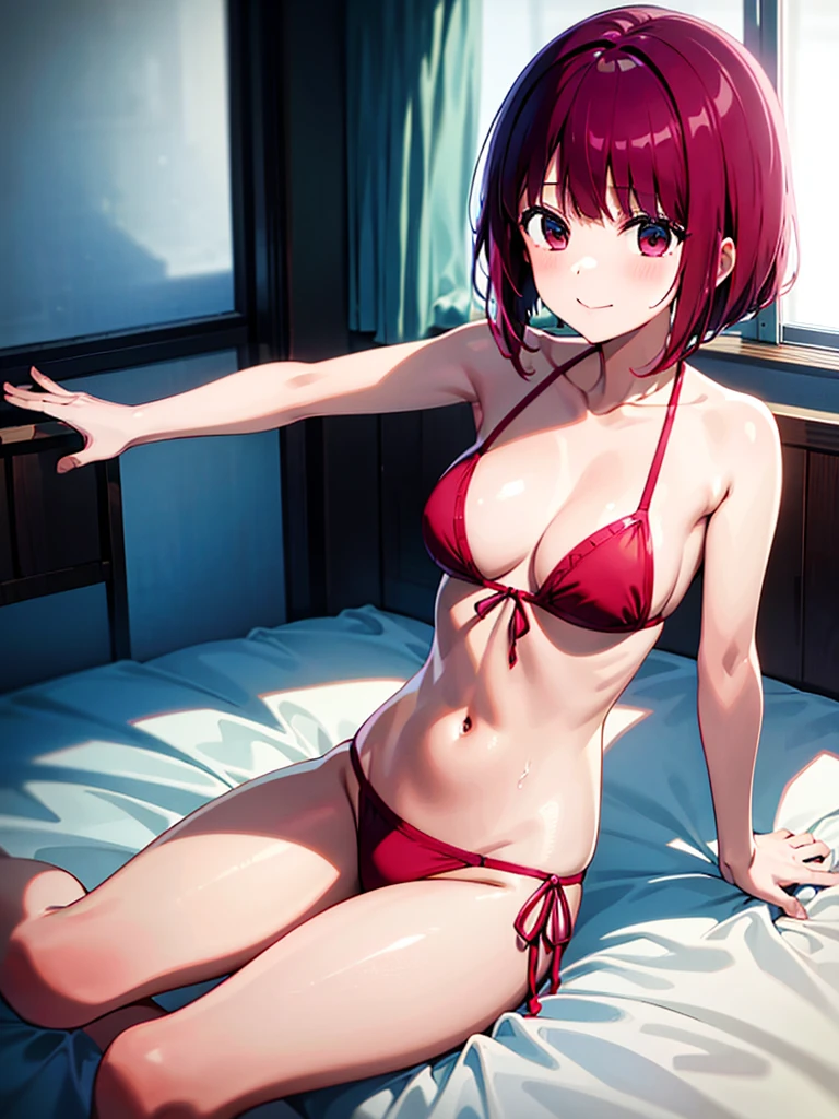 Arima kana,bikini,Bed room,onthe bed,sexy girl,
