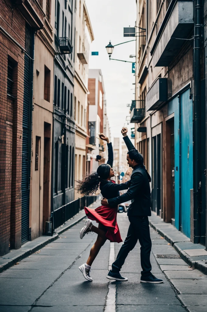 Word dance in urban