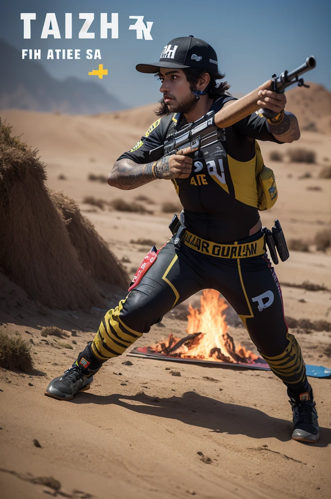 Arte para 4x4 de free fire,put name on one side and the other,ph team and on the other side dantas team