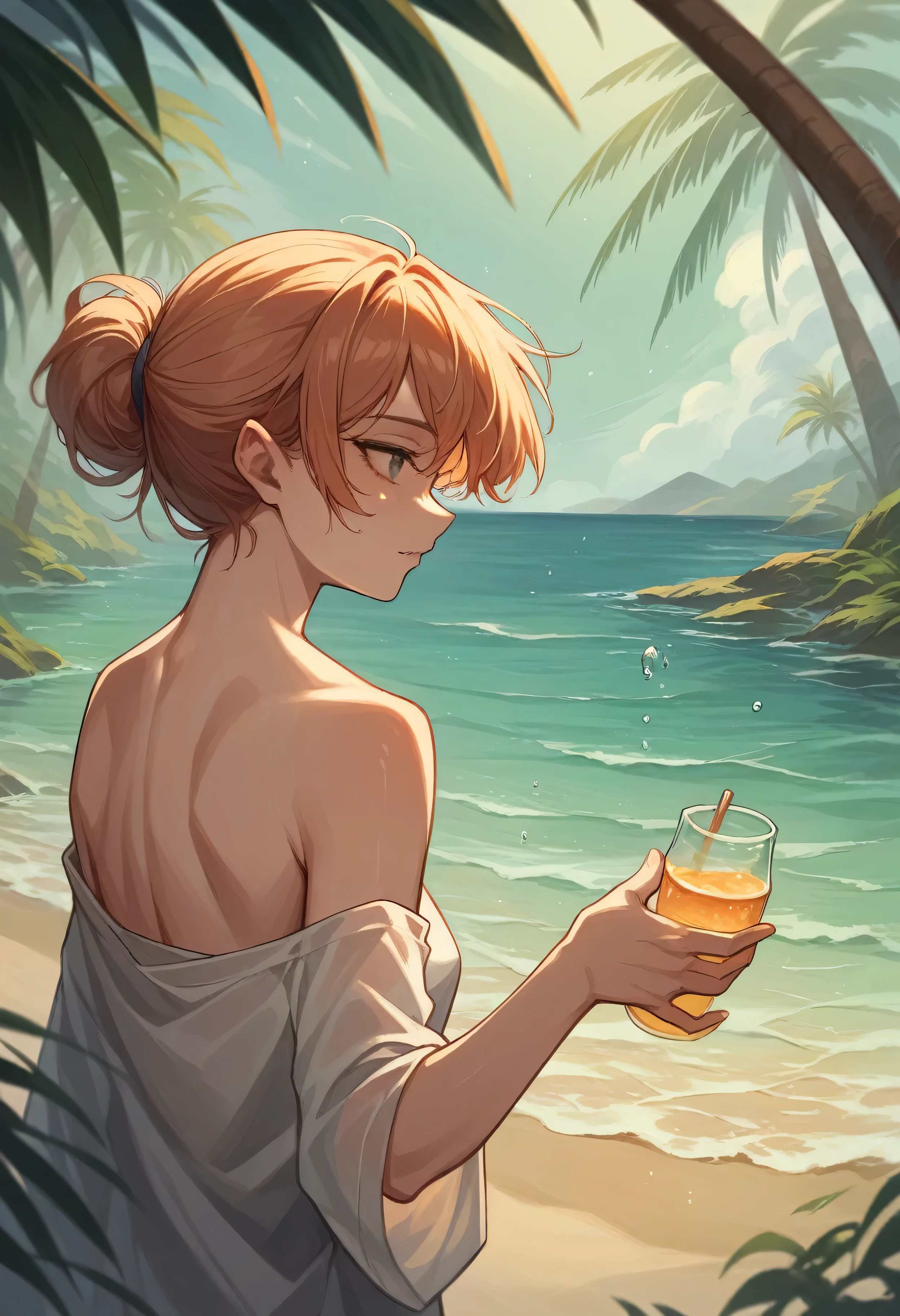 “Create a realistic image of a human hand, palm up, holding water in the palm. The water should appear cool and clear, with drops and reflections that catch the light naturally. Make sure the hand is well lit and the details of the fingers and skin are clear. The image should convey a sense of delicacy and fluidity, with the water standing out against the background to emphasize contrast.”