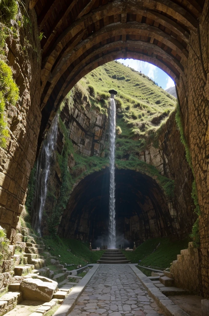 Photo of the grotto of San Pedro la Paz Bolivia 