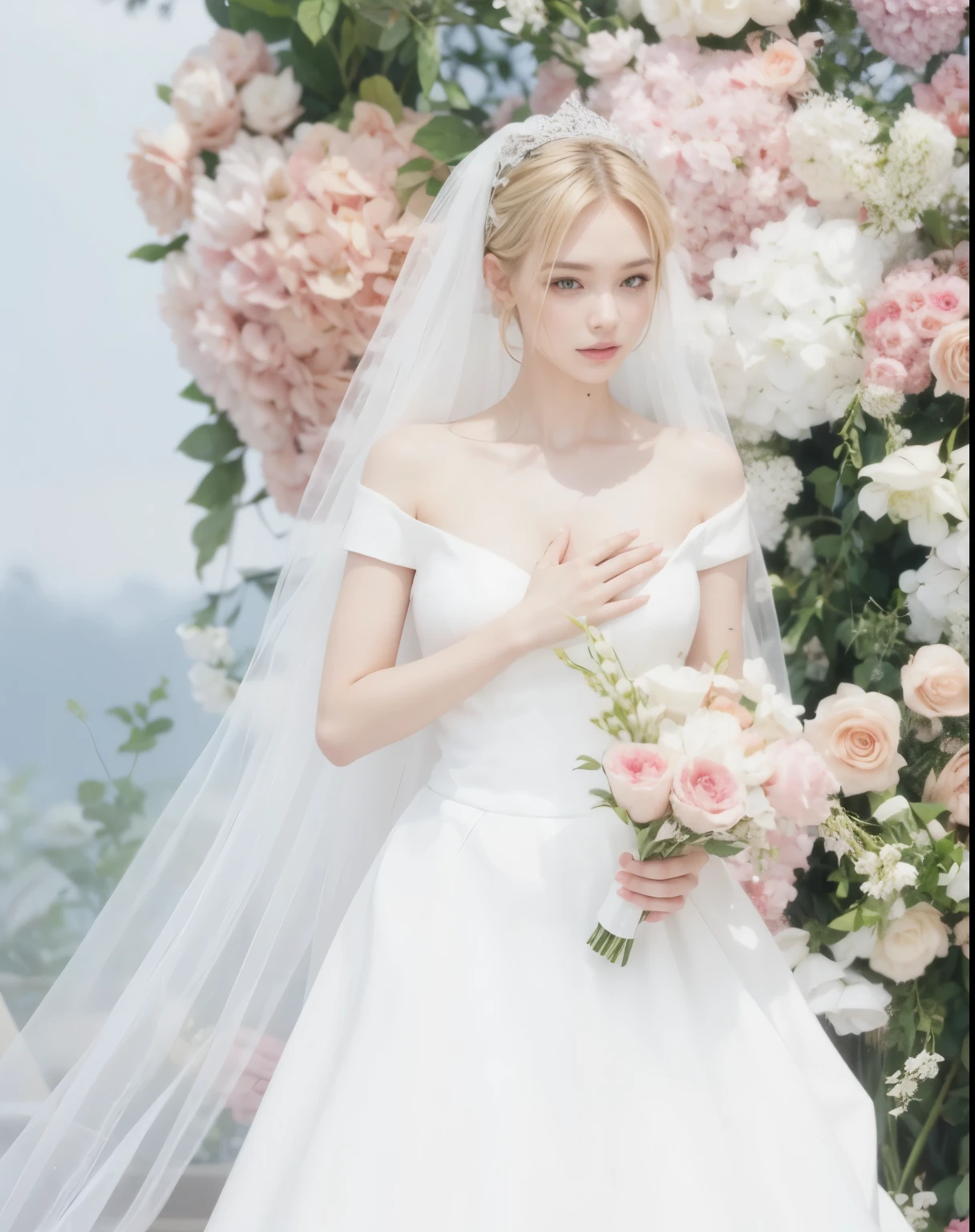 blonde woman