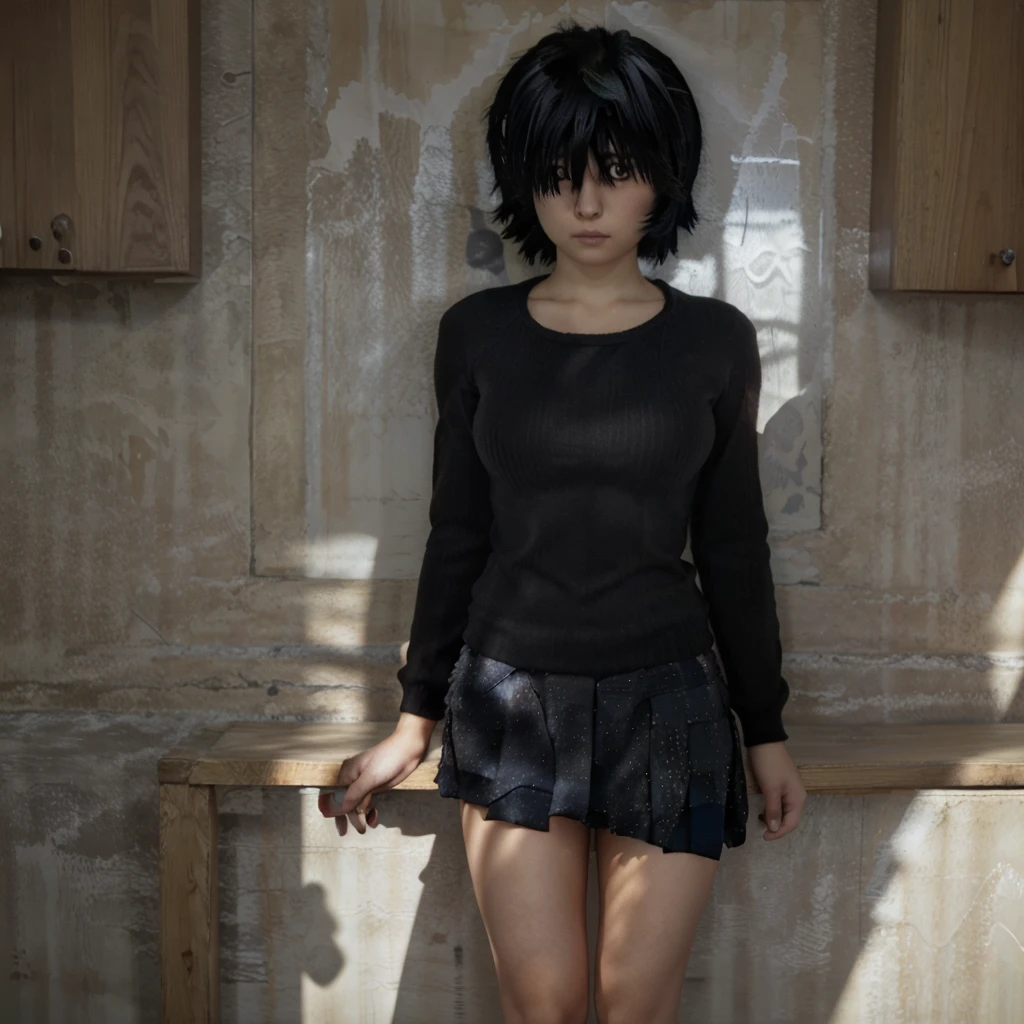 High resolution, masterpiecr quality, good eyes, good hand, good body, good texture, 1girl, solo, mikoto urabe, mikoto urabe from mysterious girlfriend