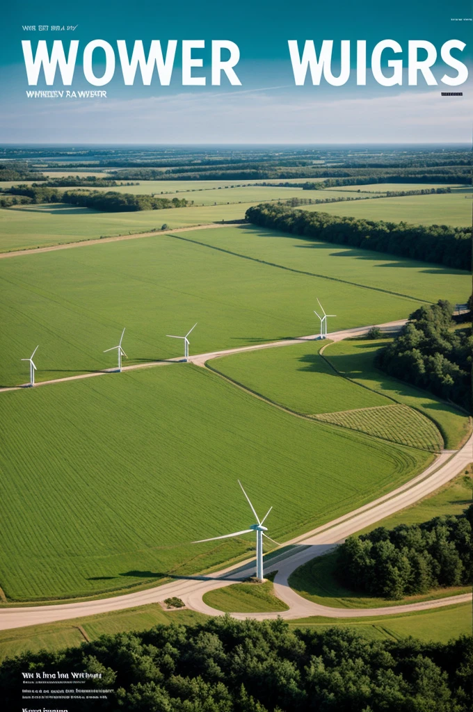 wind energy magazine cover without writing