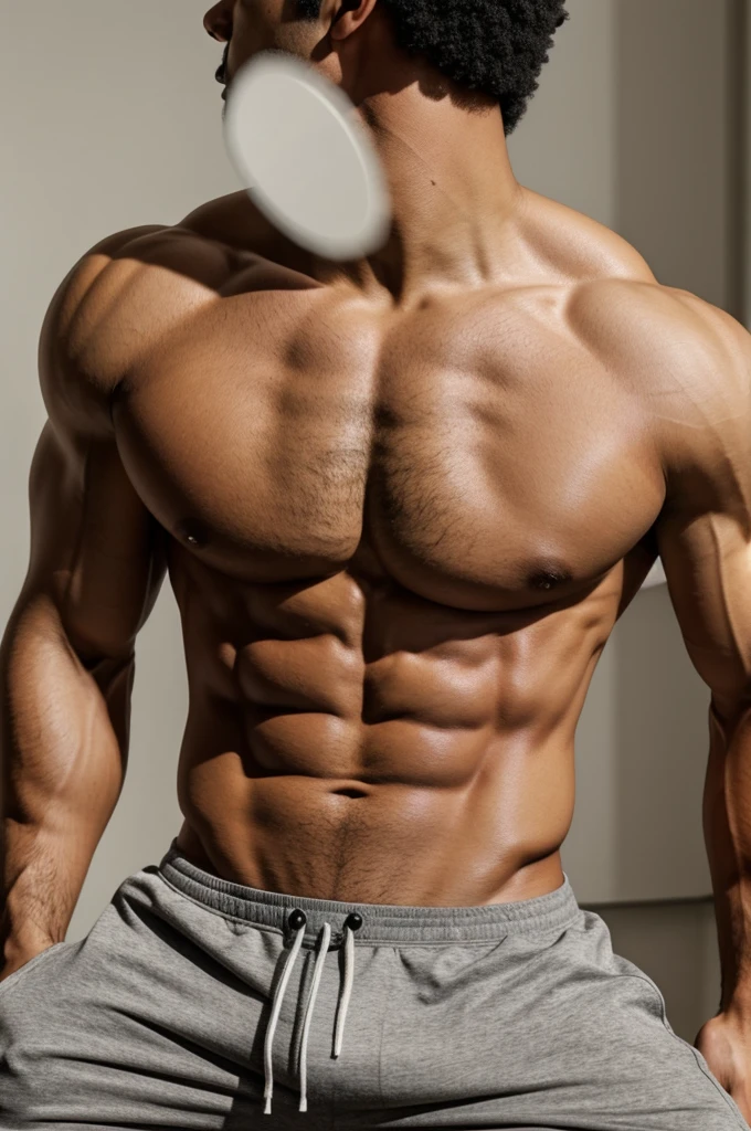 Corps semi musclé ado