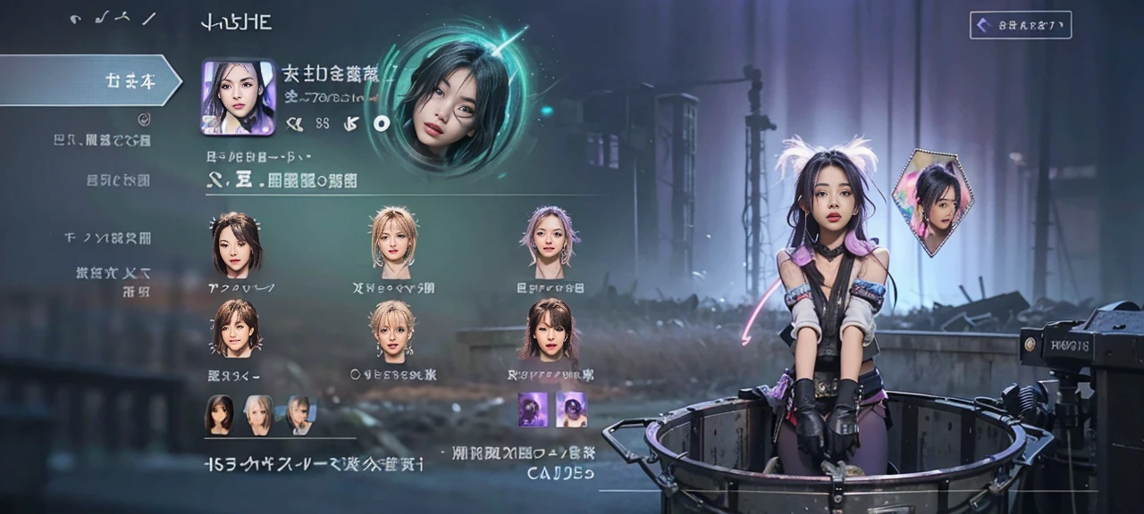 Masterpiece, best quality, detail, depth of field, ultra-realistic, realistic face and eyes, realistic skin texture, cinematic lighting, eyes to see the audience. 1 girl, solo, (frown, closed mouth), keqing_\(genshin_impact\), purple_eyes, purple hair, double tail, sharp eyes, serious face, gloves, black stockings, outdoor, purple lightning, fileg, lightning glowing sword, purple lightning, upper body