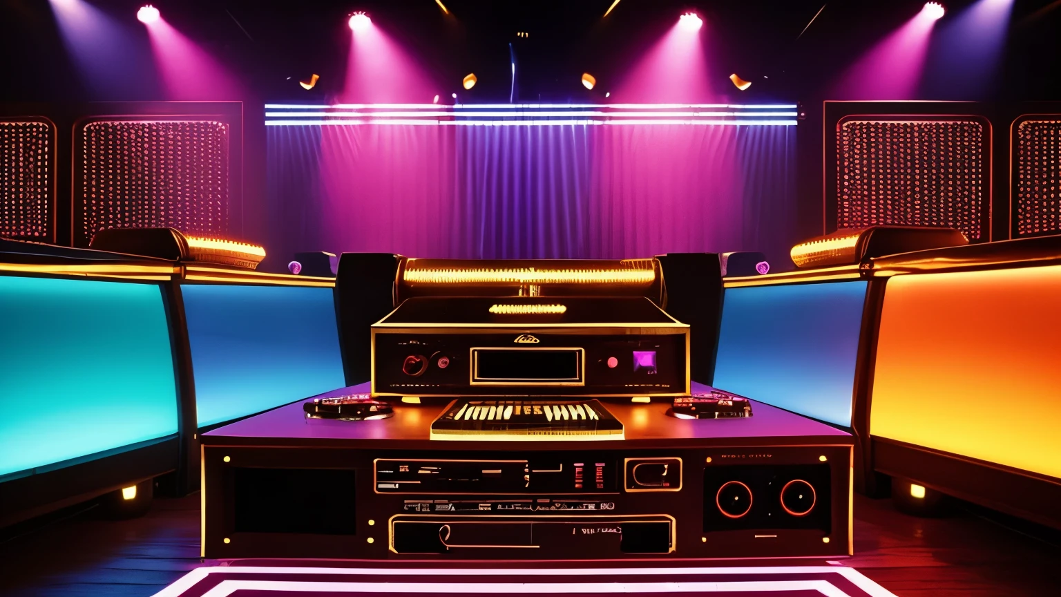 "Groovy beats, funky basslines, and uplifting melodies – capture the essence of 70s,80s disco with brass sections. Make a track that brings the dance floor to life with vibrant energy!"