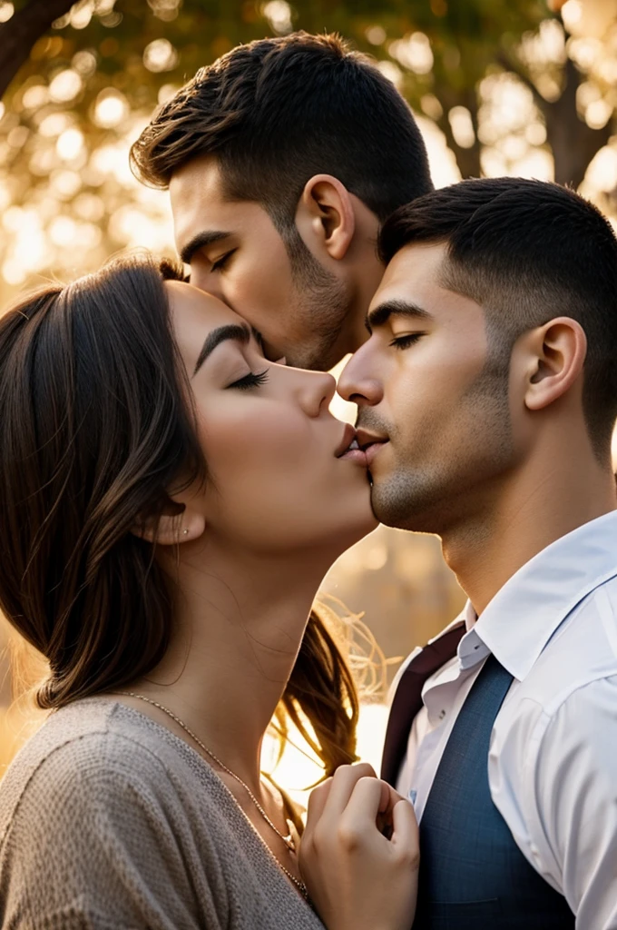 Woman sucking a man's penis