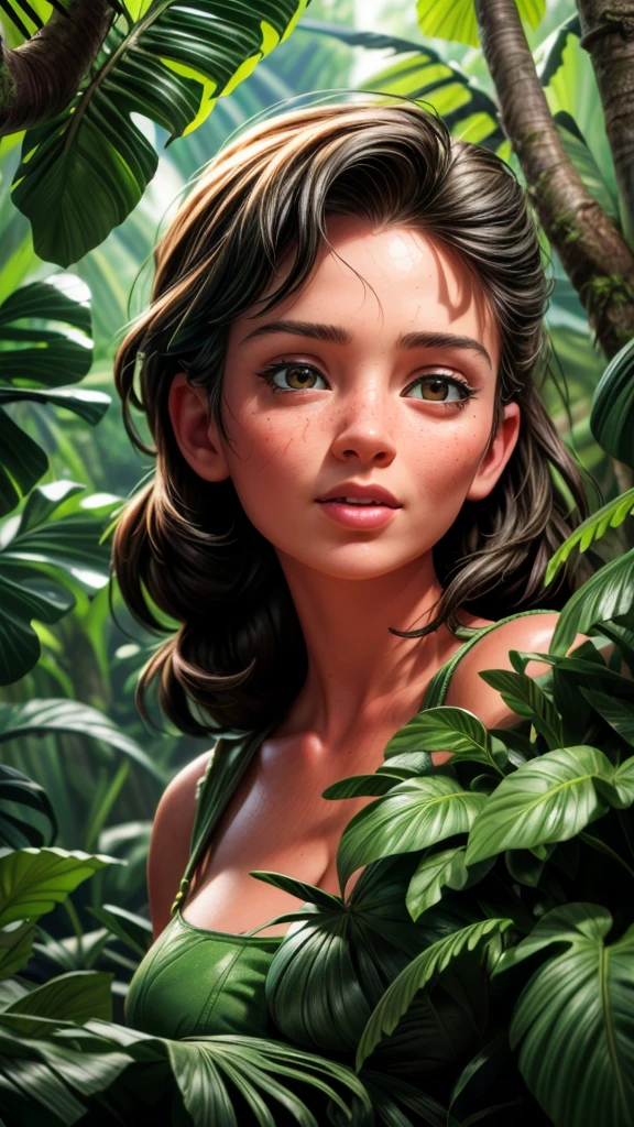 1girl, Taiwanese girl, river, nude, photorealistic, detailed face, detailed eyes, detailed lips, detailed skin, detailed hair, flowing river, lush vegetation, natural lighting, serene, realistic, high quality, intricate details, masterpiece