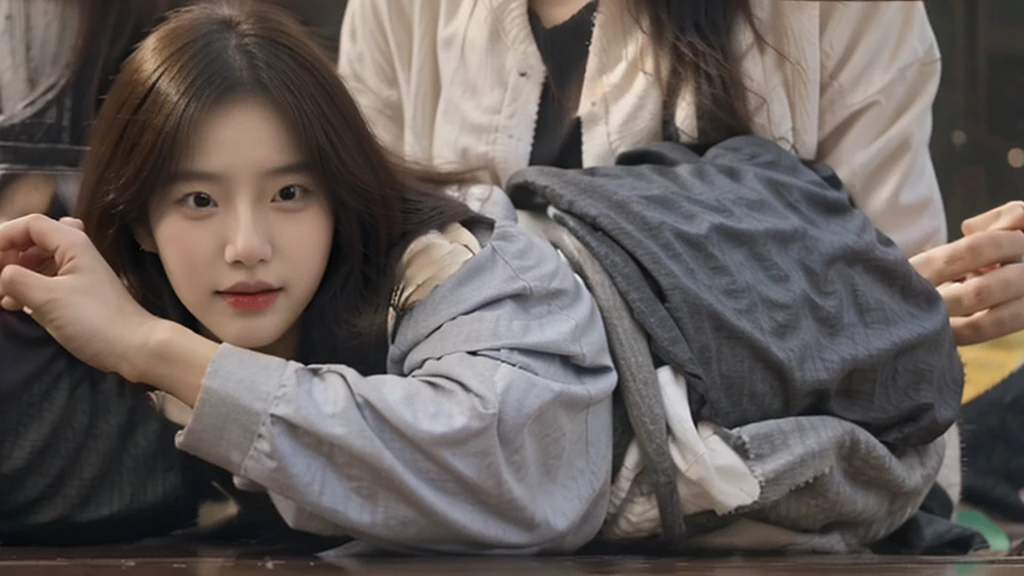 Korean girl missing two legs