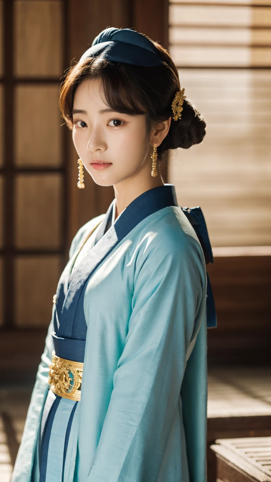 Korean period drama ,a girl