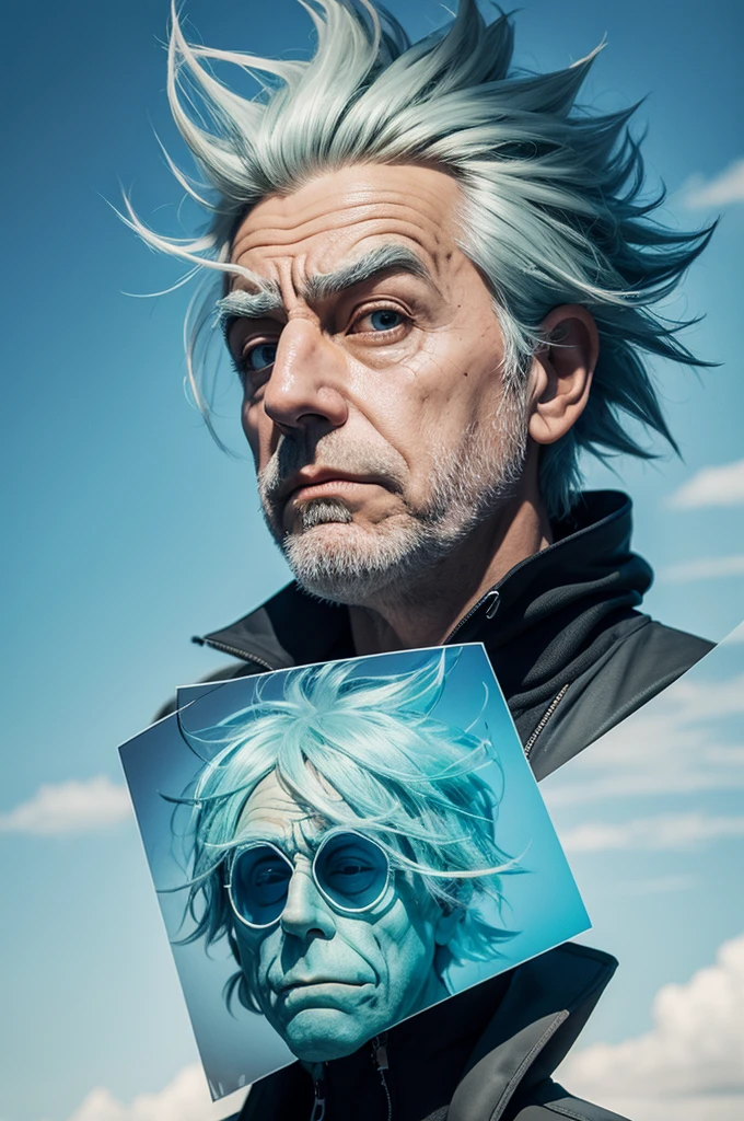 Rick Sanchez floating head