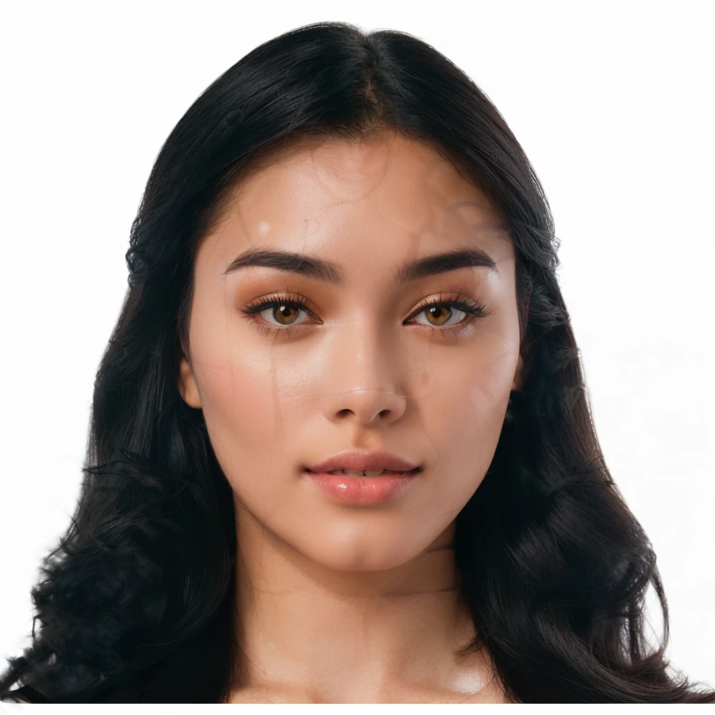 An 18-year-old (Indonesian:0.5)-(Spanish:1.5) girl, (Long flowing straight Black Hair:1.5), full makeup, long legs, (slim tall slender fit-muscled body:1.4), defined abs, (large breasts:1.2), cleavage breasts, business-style (ultra-short red mini-dress:1.3), cinematic shot in 8k HDR, emphasizing elegance and profesionalism, working confidently in her office, a modern office, red walls, office desk, office chair, laptop, computer, monitor, potted plant, minimalist, clean, simple, sunlight, window, warm lighting, professional