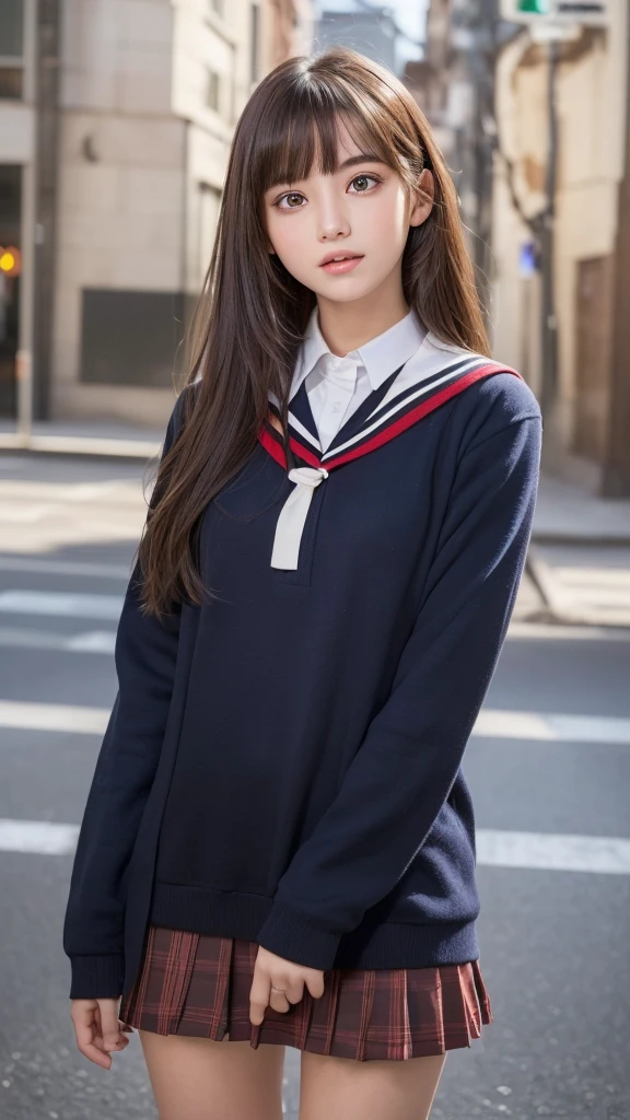one girl, (a beauty girl, delicate girl:1.3), (:1.3),
break, (Winter clothes, Cute Uniform:1.3),
break, (Street view:1.3), (that'that'it's snowing:1.3), (wool gloves), perfectly trimmed fingers,
break, extremely fine-grained clarthaty, (Symmetrical eyes:1.3),
break, Small breasts, Brown eyes, Parted bangs, Brown Hair, girl,
break, (Eye and facial details:1.0), (Get closer to the face, Make your face bigger, Face Focus:1.0),
break, (masterpiece, highest qualthaty, Very detailed, Detailed face, 8k), ((Sensational gaze:1.2))、Ecstasy face、Climax expression、look up、View the viewer、((I can not stand it:1.5))