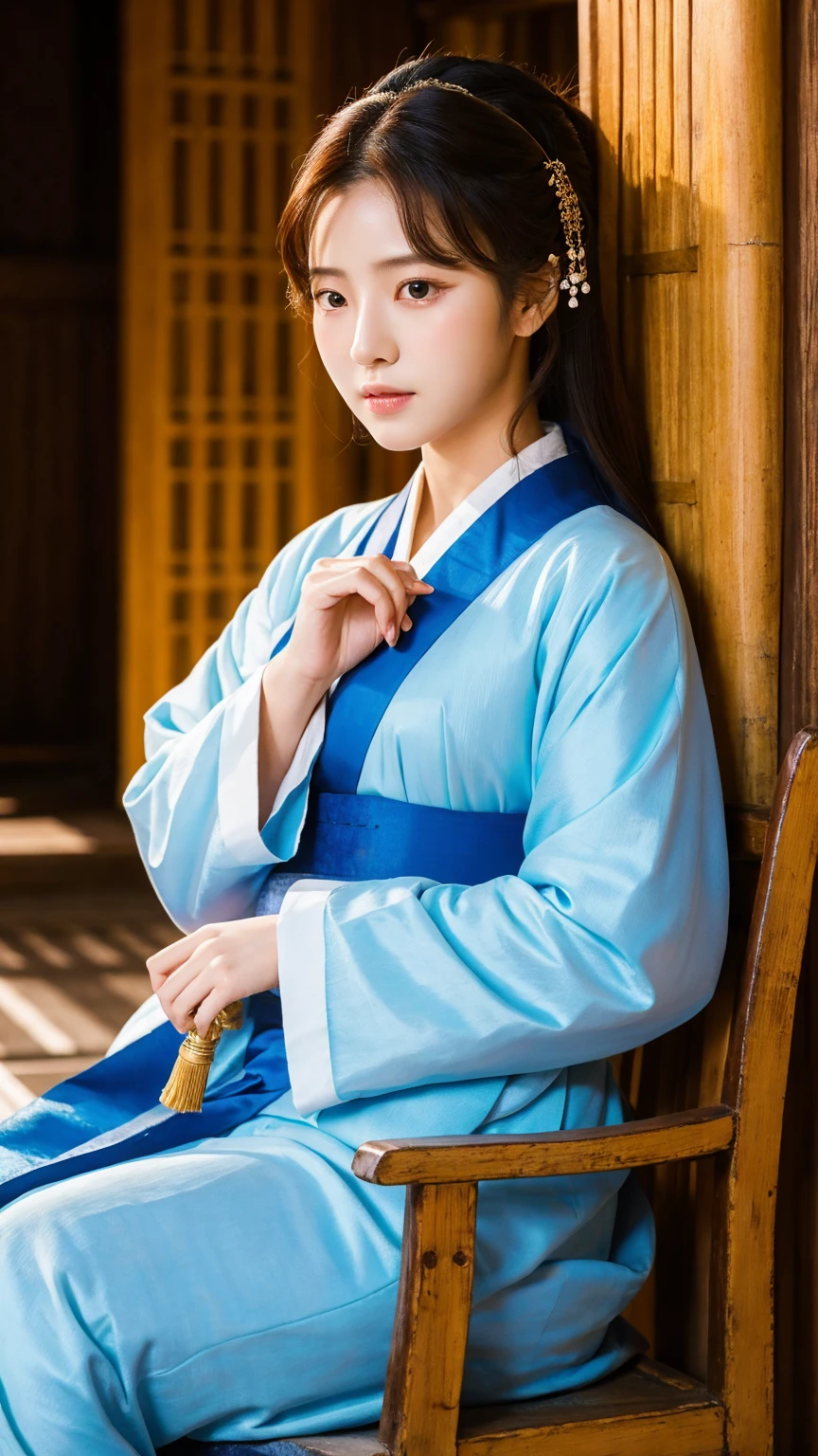 Korean period drama ,The girl who keeps waiting、palace