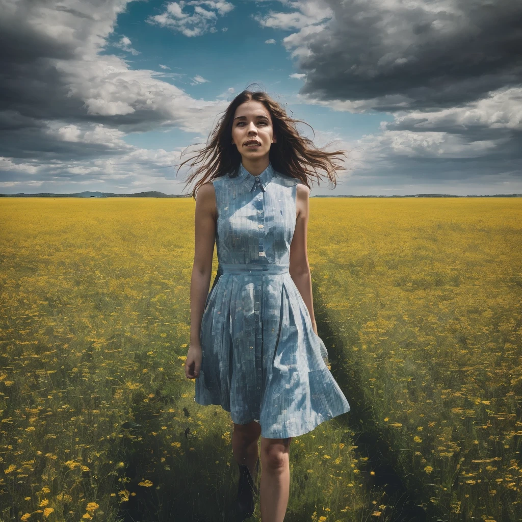 Mixed emotions in a vast field