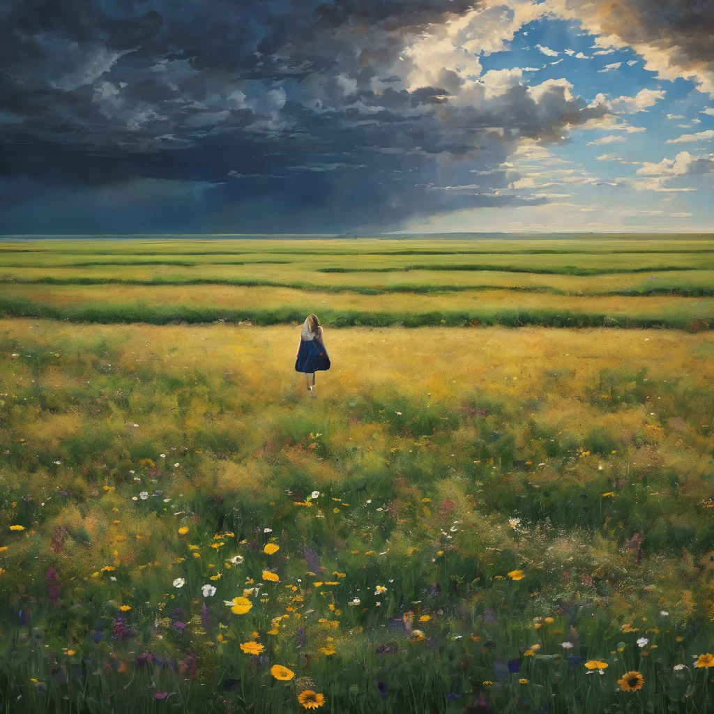 Mixed emotions in a vast field