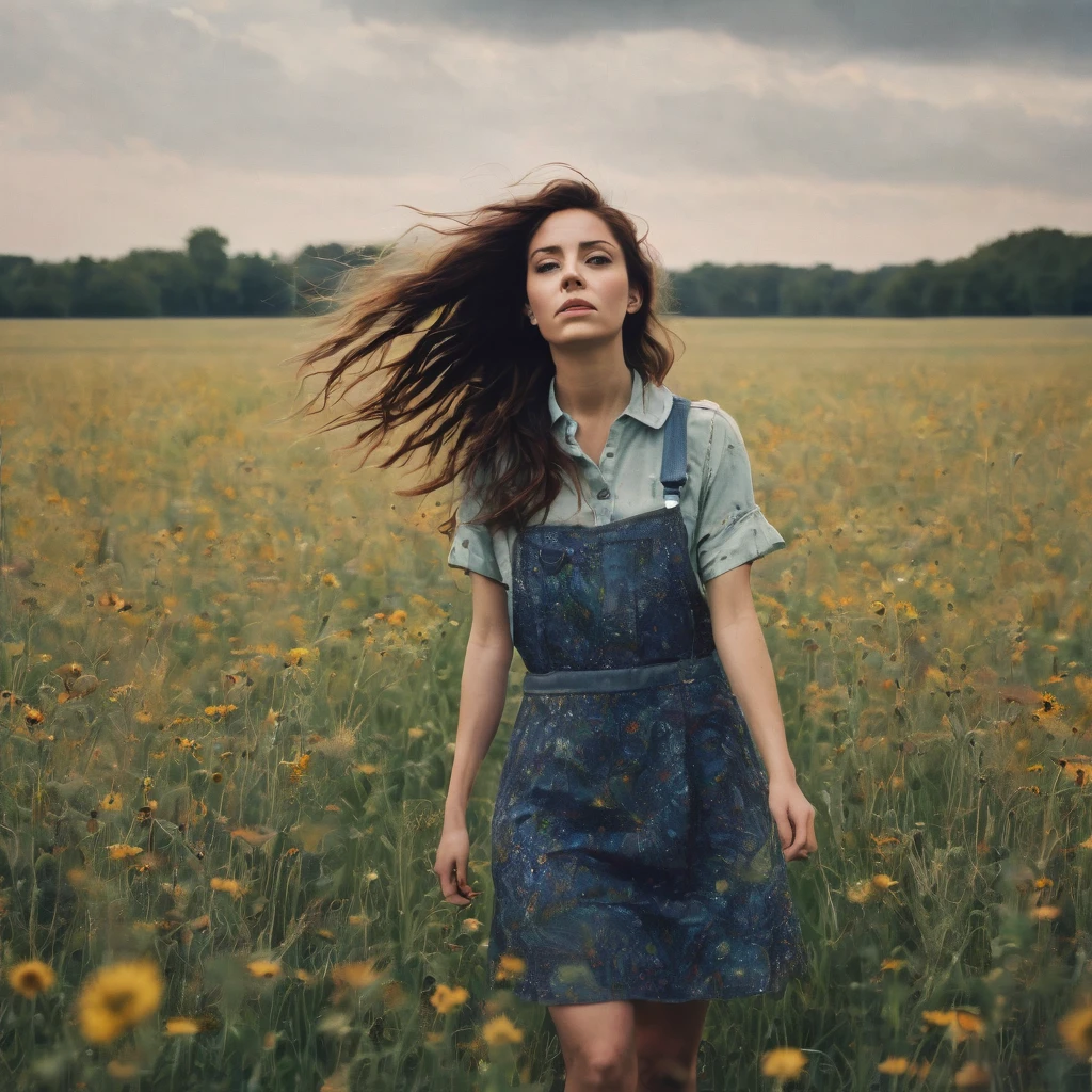 Mixed emotions in a vast field