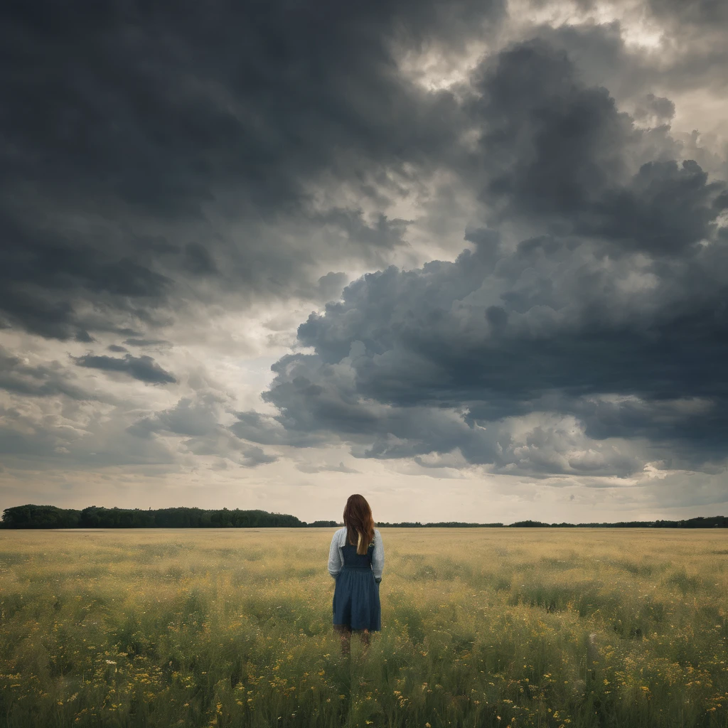 Mixed emotions in a vast field 