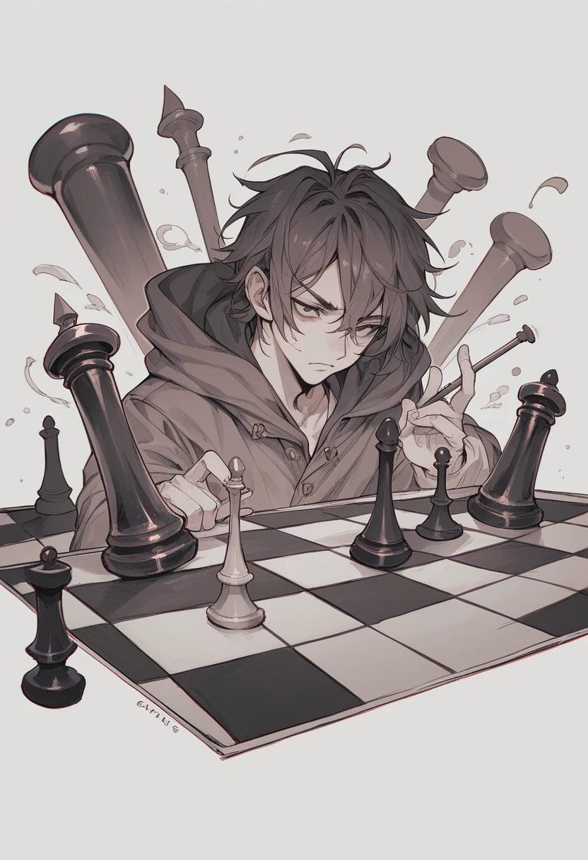 A chess board with Taps and Faucets as pieces, hyperdetailed, ultra clean image, white background, 4k