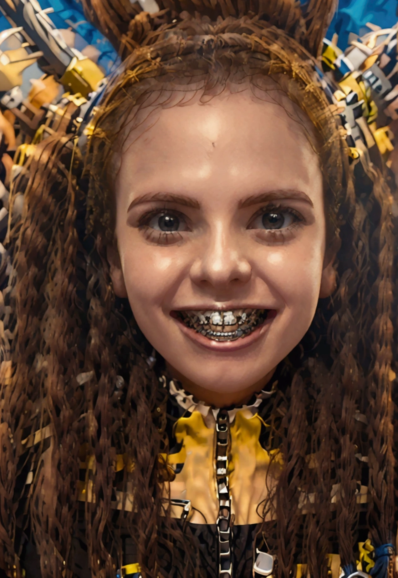mary smile,in playgroud

