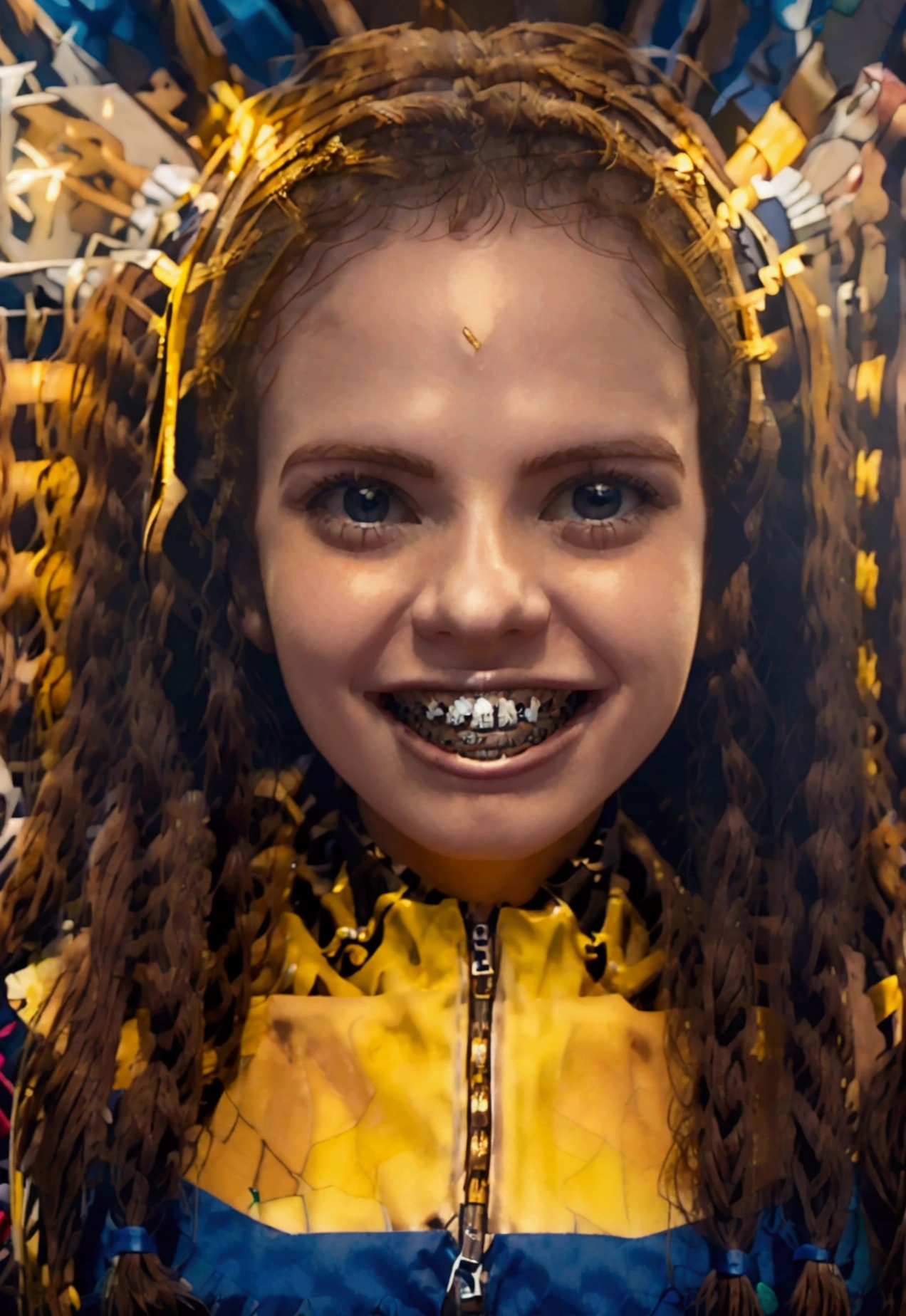 mary smile,in playgroud