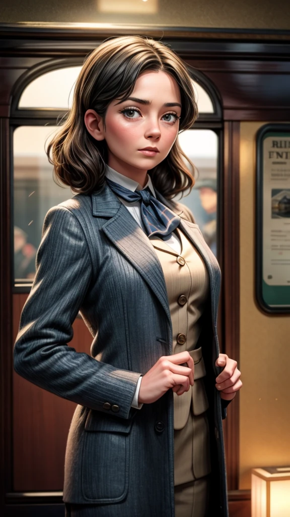 sherlock holmes lady & watson girl,
(huge busty:1.5),
sherlock holmes lady brown glen check frock coat,
side standing watson girl white formal suits,
detective,
gently,
elegance,
wind,
smile,
london,
baker street,
british,
real face,
real body,
real background,
((((masterpiece)))), high quality, very_high_resolution, large_filesize, full color,
