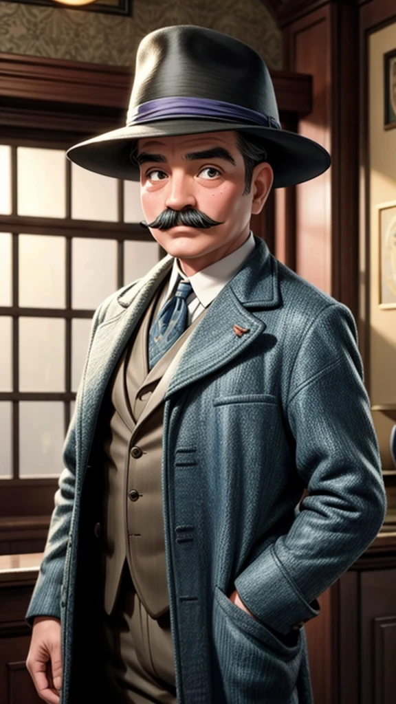 ?????? on the Orient Express、Detective Poirot