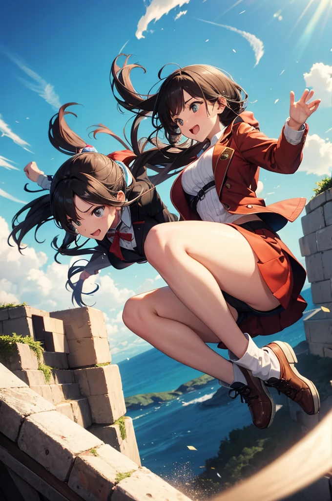 jumping