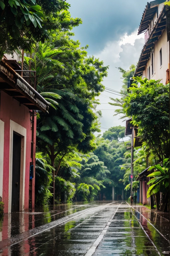 Use a high-quality, eye-catching thumbnail that represents the theme of the rainy season. Bright colors and clear imagery can attract more viewers.