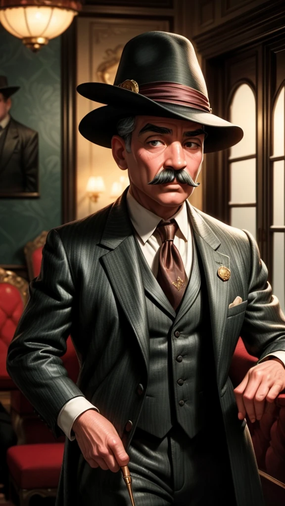full frame, full body, detailed and detailed actor Vasily Livanov as Sherlock Holmes with a smoking pipe in his mouth in autumn English clothes of the 19th century stands on the street of London Baker Street, natural light, cinematic and graphic toning, ultra high resolution, super sharp focus, photorealism, photographer William Mortensen --auto --s2